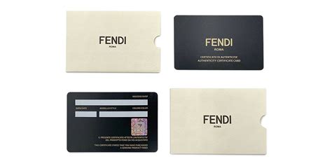 how to tell if fendi is fake|fendi authenticity card.